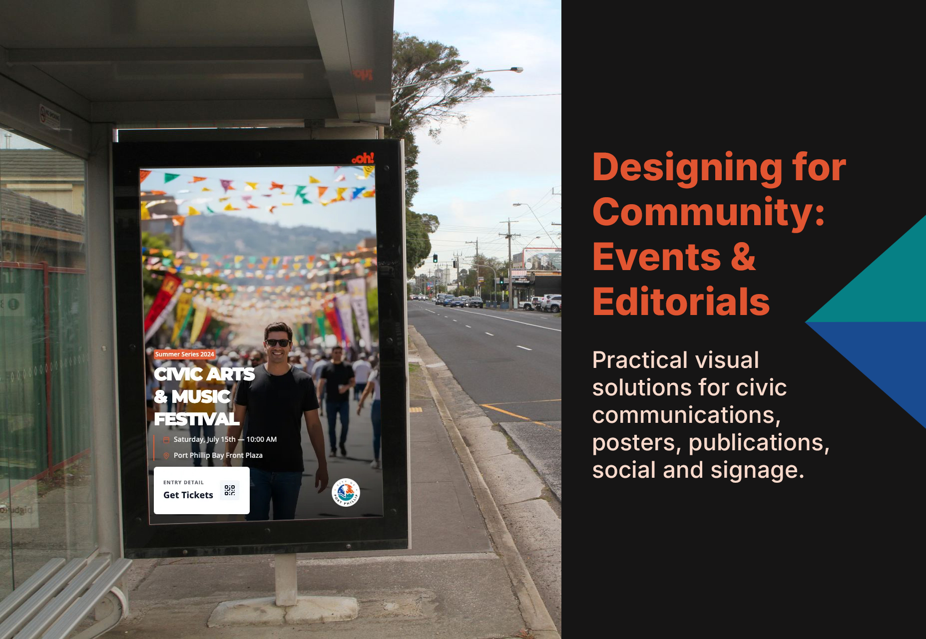 Communications Design — Event & Editorial Samples